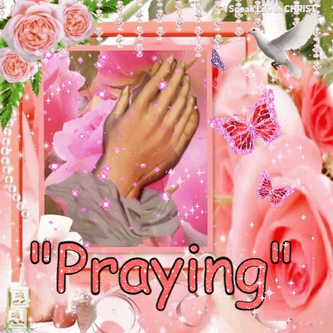 praying hands GIF