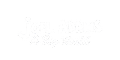 Big World Sticker by Joel Adams