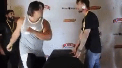 Image result for slap fight ko gif
