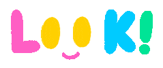 Eyes Look Sticker by MIS0HAPPY
