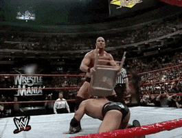 The Rock Sport GIF by WWE