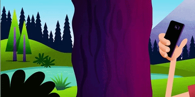 Panning Shot Scent Explore App GIF