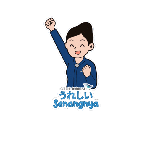 Garudajapan Sticker by GarudaIndonesia