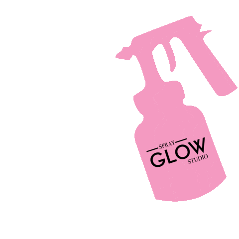 Spray Glow Studio Sticker