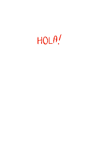 Hola Sticker