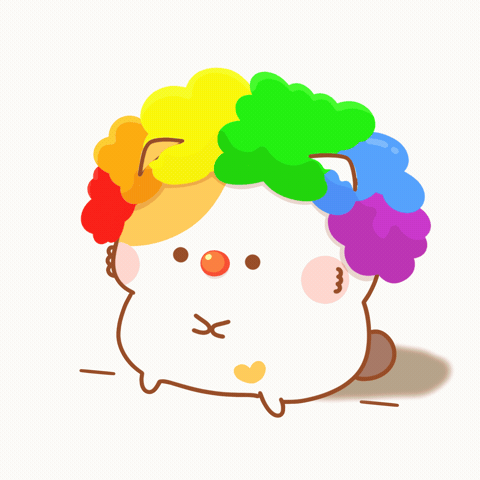 Awkward Clown GIF