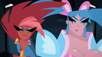 angry growl GIF by Super Drags Netflix