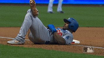 Relaxed Los Angeles Dodgers GIF by MLB