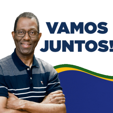 Vamos Juntos Sticker by Professor Joziel