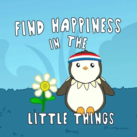 Happy Little Things GIF by Pudgy Memez