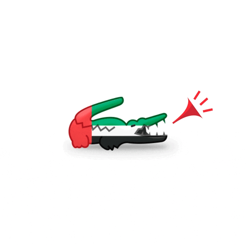 united arab emirates win GIF by LACOSTE