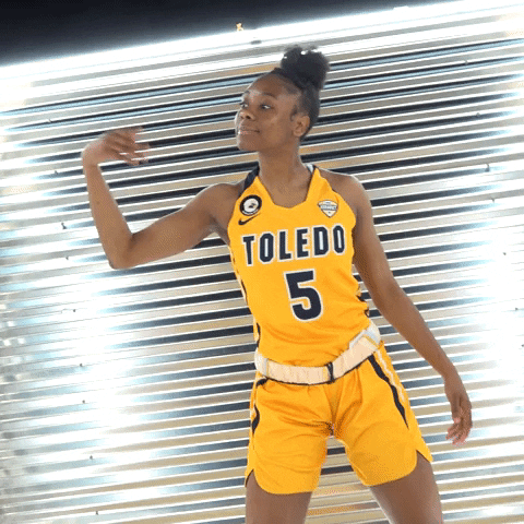 Toledo Wbb GIF by Toledo Rockets