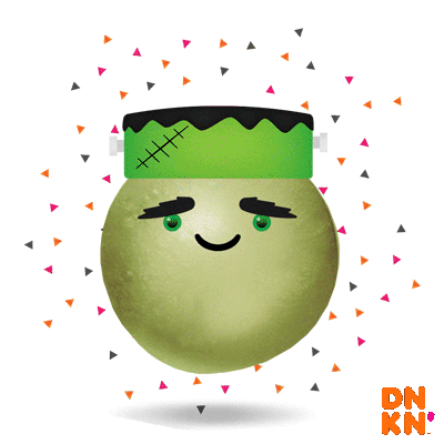 Halloween Costume Sticker by Dunkin’