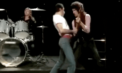 freddie mercury queen GIF