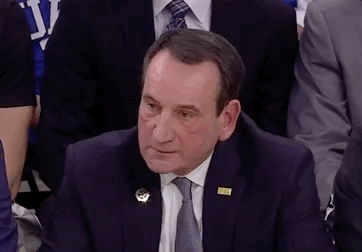 Coach K Duke GIF by ESPN - Find & Share on GIPHY