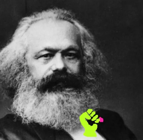Karl Marx Deal With It GIF