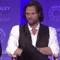 Throw Up Jared Padalecki GIF by The Paley Center for Media