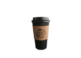 Coffee Cup Sticker by Monster's Mochas