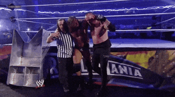 Triple H Help GIF by WWE