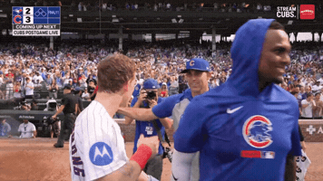Chicago Cubs Hug GIF