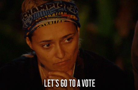 Vote Diplomacy GIF by Australian Survivor - Find & Share on GIPHY