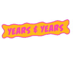 Years And Years Lollaberlin Sticker by Lollapalooza