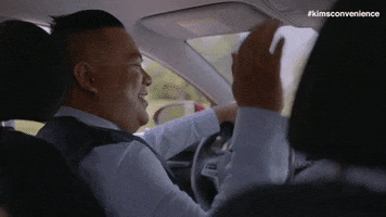 driving best friends GIF by Kim's Convenience