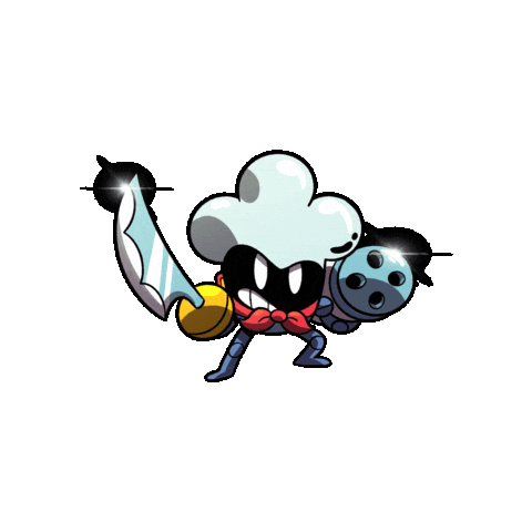Chef Knife Sticker by StudioPizza