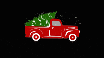 red truck GIF