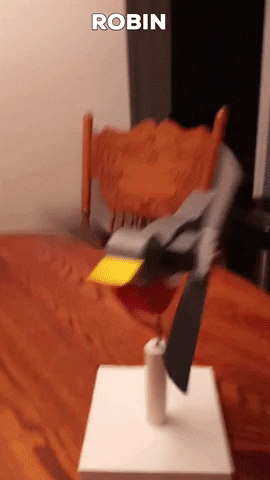 Robin Whirligig Windblowers Saskatchewan Smallprairiefarm GIF