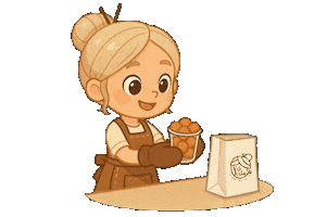 Happy Delivery Sticker by Vó Eda