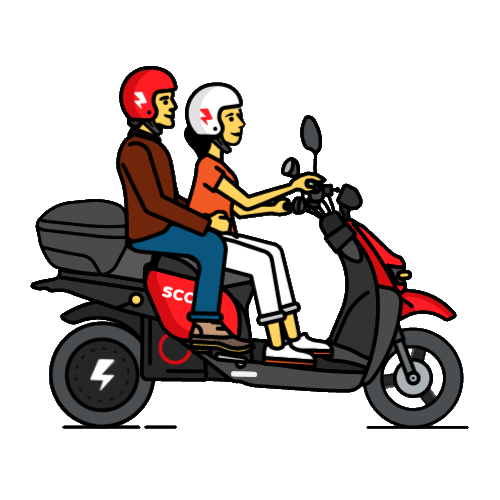 Scooter Scoot Barcelona Sticker by Scoot Networks