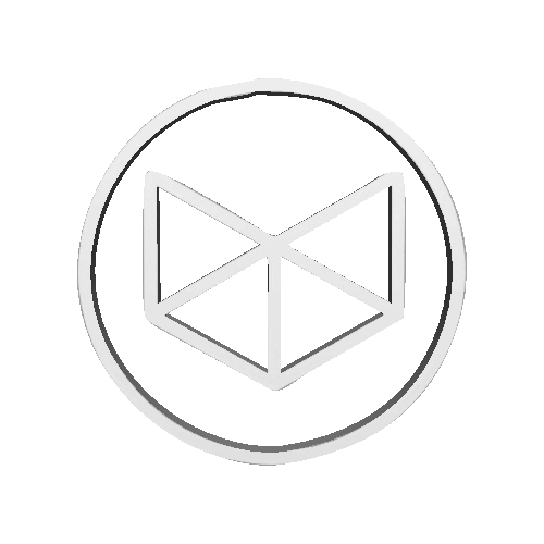 Logo Rotating Sticker by Lyska