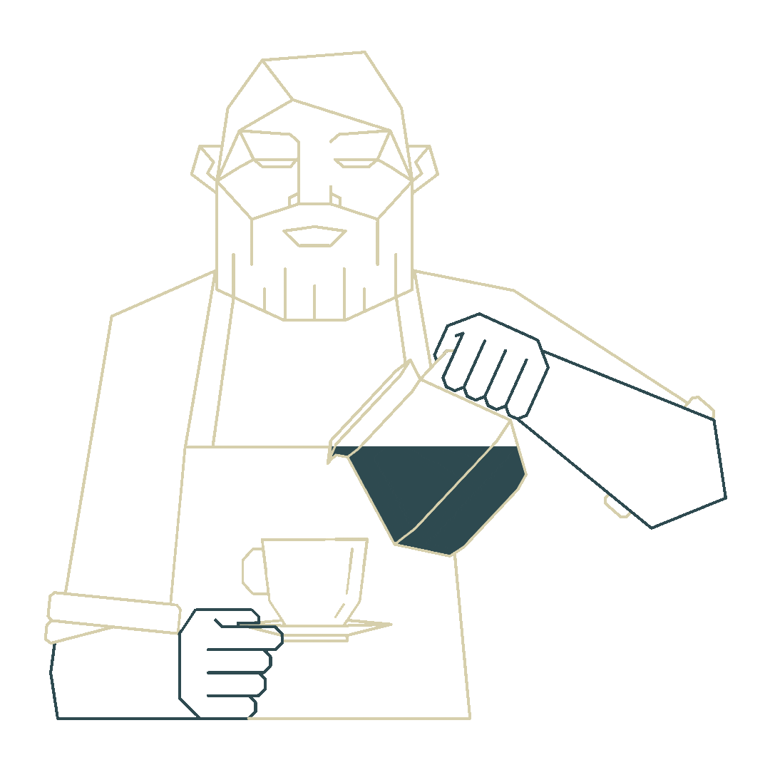 Wolff Café Sticker