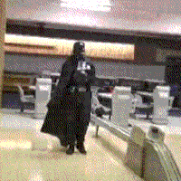 Darth Vader Bowling GIF