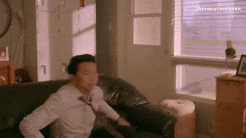 Giphy - Couch Potato Comedy GIF by Kim's Convenience
