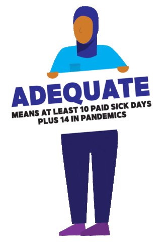 Sticker by Decent Work and Health Network