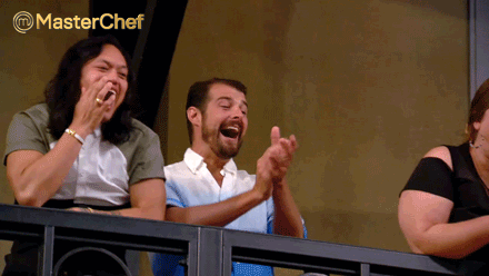 Clapping Lol GIF by MasterChefAU - Find & Share on GIPHY