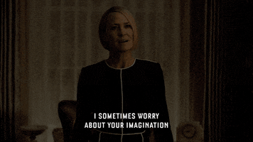 robin wright imagination GIF by House of Cards