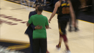 boston celtics hug GIF by NBA