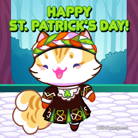 St Patricks Day Dance GIF by Mino Games