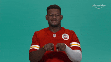 Kansas City Chiefs Football GIF by NFL On Prime Video