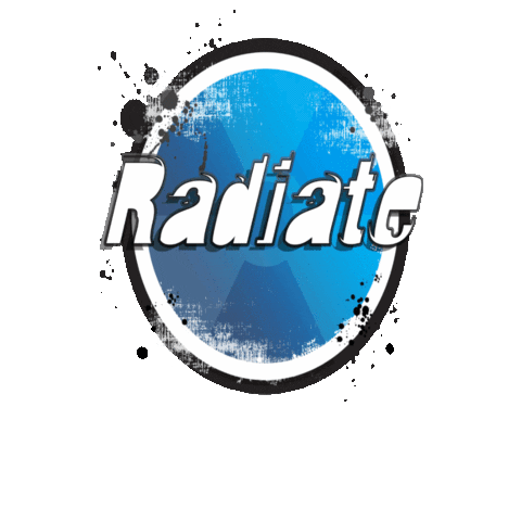 Gracegate Radiate Sticker by Gracegate