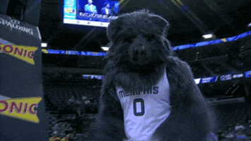 throw em up memphis grizzlies GIF by NBA