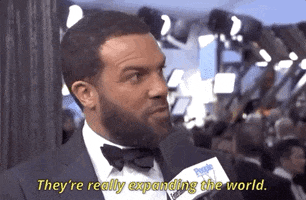 o. t. fagbenle theyre really expanding the world GIF by SAG Awards