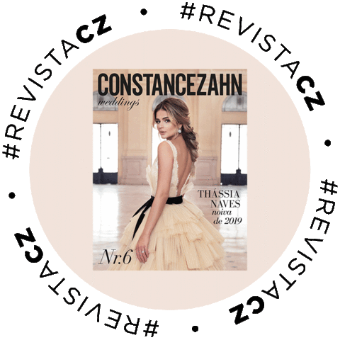 Wedding Dress Sticker by Constance Zahn