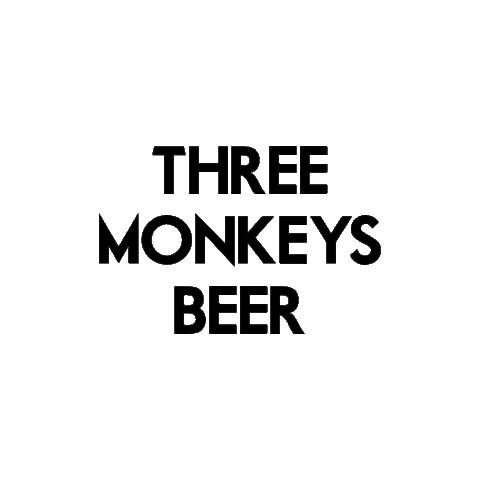 Color Craft Beer Sticker by Three Monkeys Beer