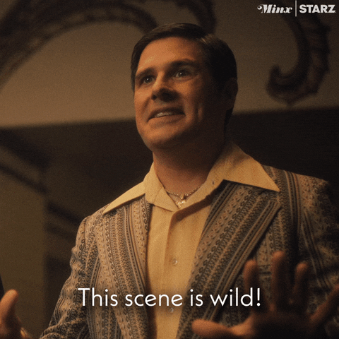 Excited Rich Sommer GIF by STARZ