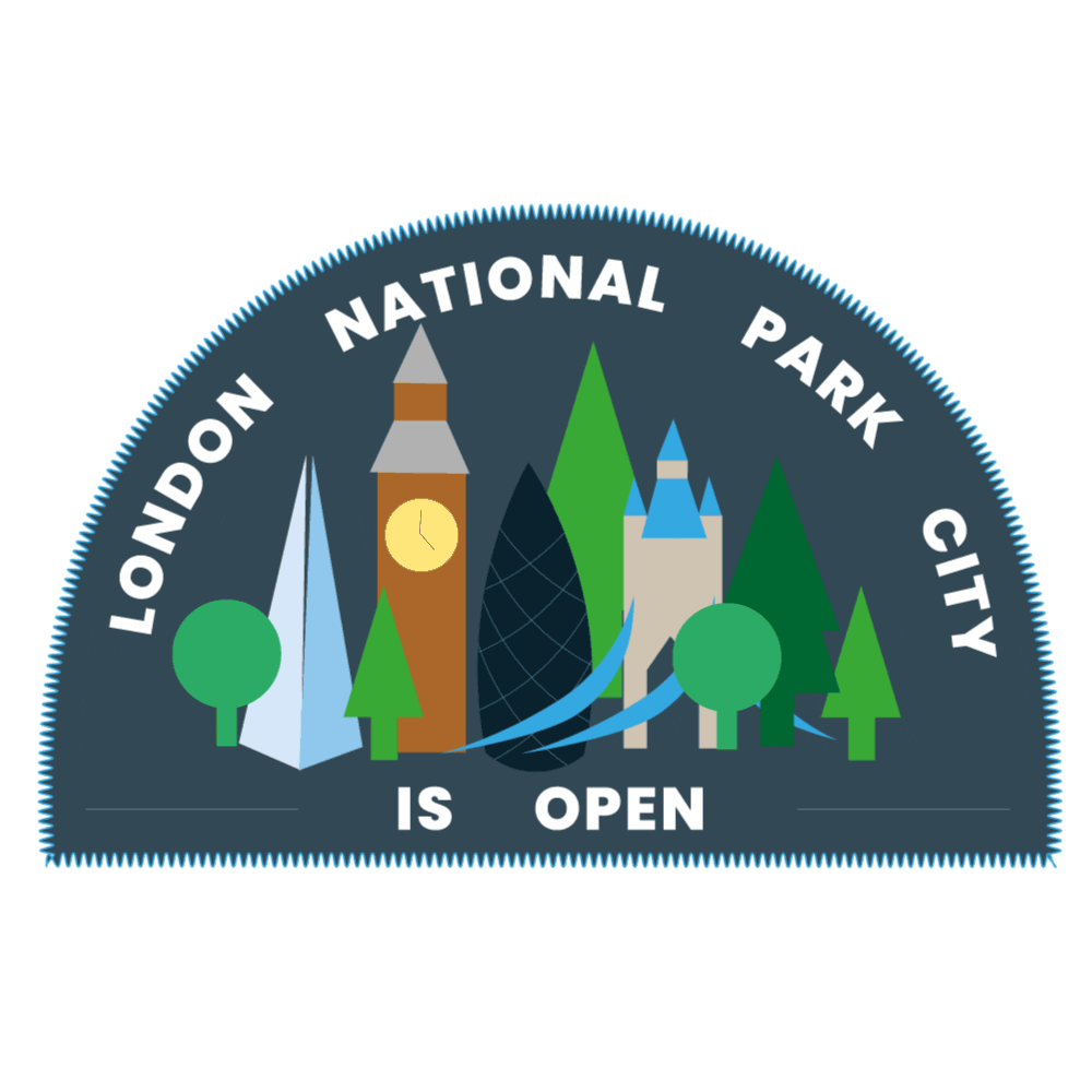 London National Park City Sticker