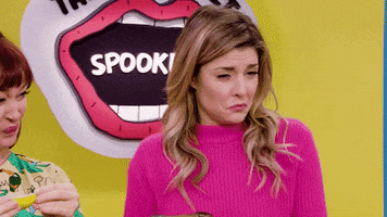 scared grace helbig GIF by This Might Get